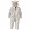 Combinaison polaire PATAGONIA Baby Furry Friends Bunting (Birch White) bébé