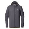 Miesten HAGLOFS L.I.M Tempo Trail takki (Magnetite)