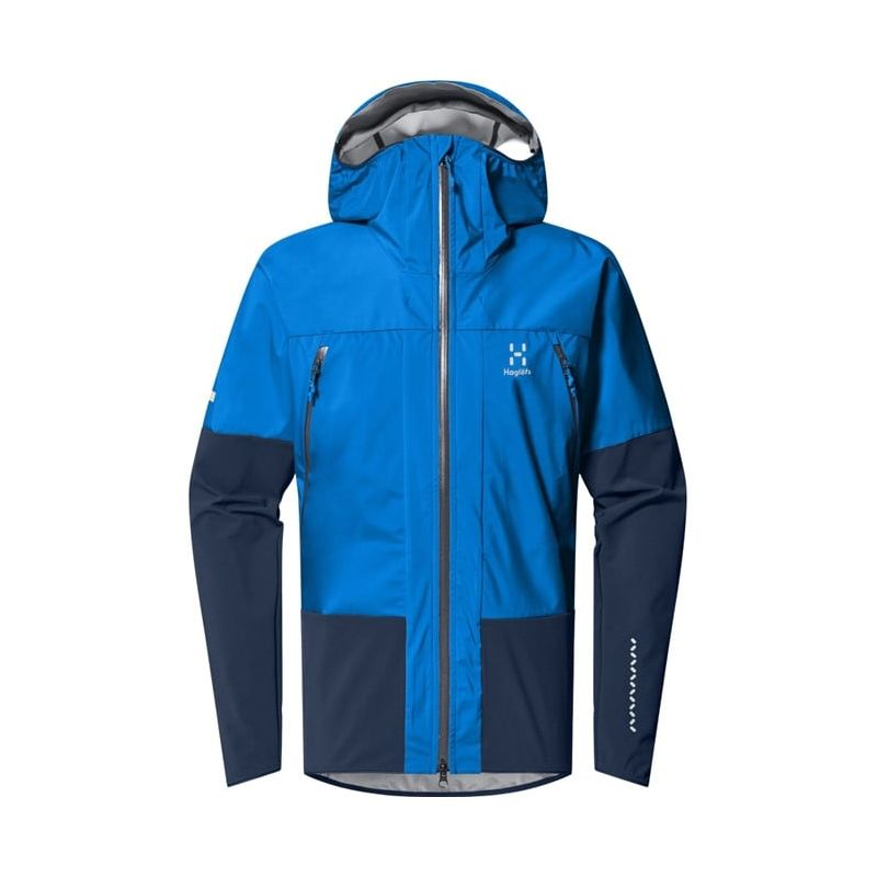 HAGLOFS L.I.M Hybrid Touring Hood Uomo (Blu elettrico/Blu filato)