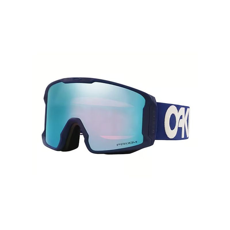 Maschera da sci Oakley LINE MINER L (Marine mat - Prizm Snow Saphir Iridium)
