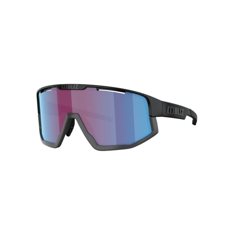 Solbriller Bliz Fusion Nano optics Nordic Light (svart rosa lilla blå)