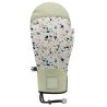 Mittens Racer MOUFLES COURT CUIR (Offwhite)