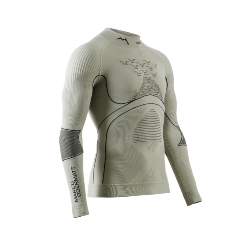 X-BIONIC ENERGY ACCUMULATOR 4.0 SHIRT TURTLE NECK (MARCO ODERMATT EDITION) Men's technical ski T-shirt