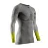 X-BIONIC INVENT FX SHIRT (RHINO GREY/LIGHT GREY/CANARY) Men's technical T-shirt