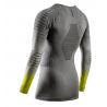 XBIONIC X-BIONIC INVENT FX SHIRT LS HEREN (RHINO GRIJS/LICHTGRIJS/KANARIE)