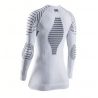 T-shirt technique X-BIONIC INVENT FX SHIRT (WHITE/GREY/LIGHT GREY) Femme
