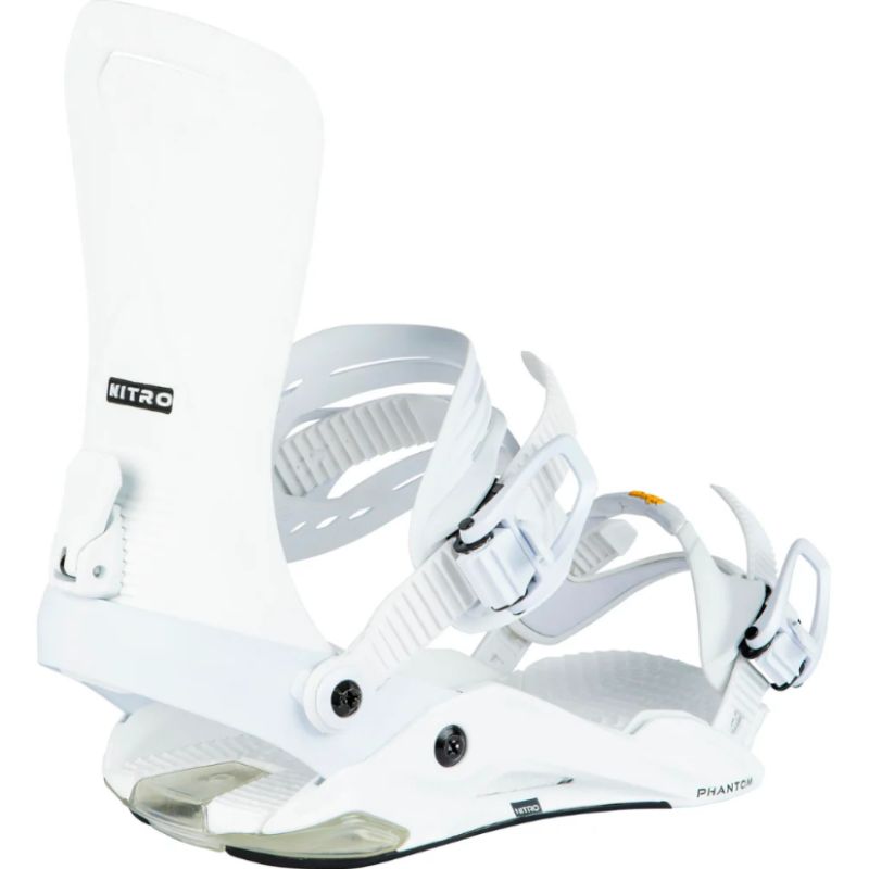 NITRO 24 PHANTOM snowboardbindinger - HVIT