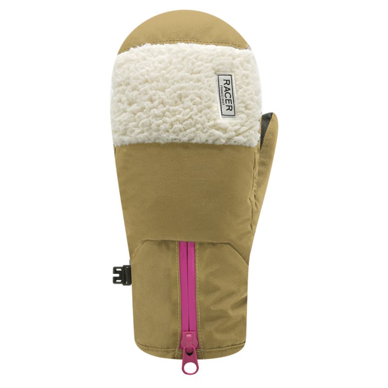 Dame Racer Sweety (sort camel) skihandsker