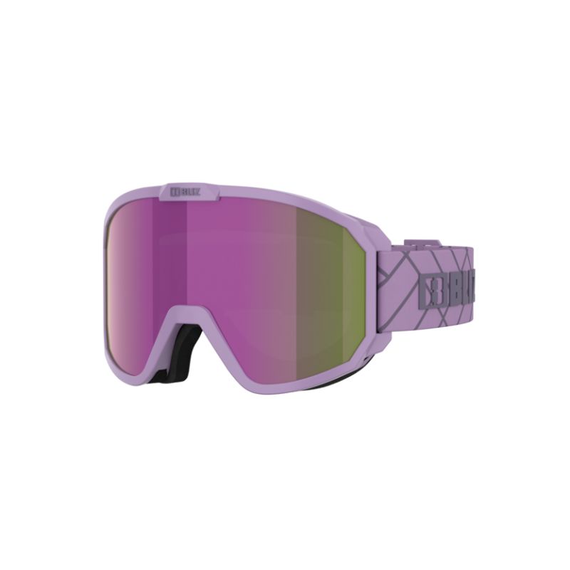 Skimasker Bliz Rave (MATT PURPLE W DARK PURPLE LOGO - BRUIN PURPLE - CAT.3)