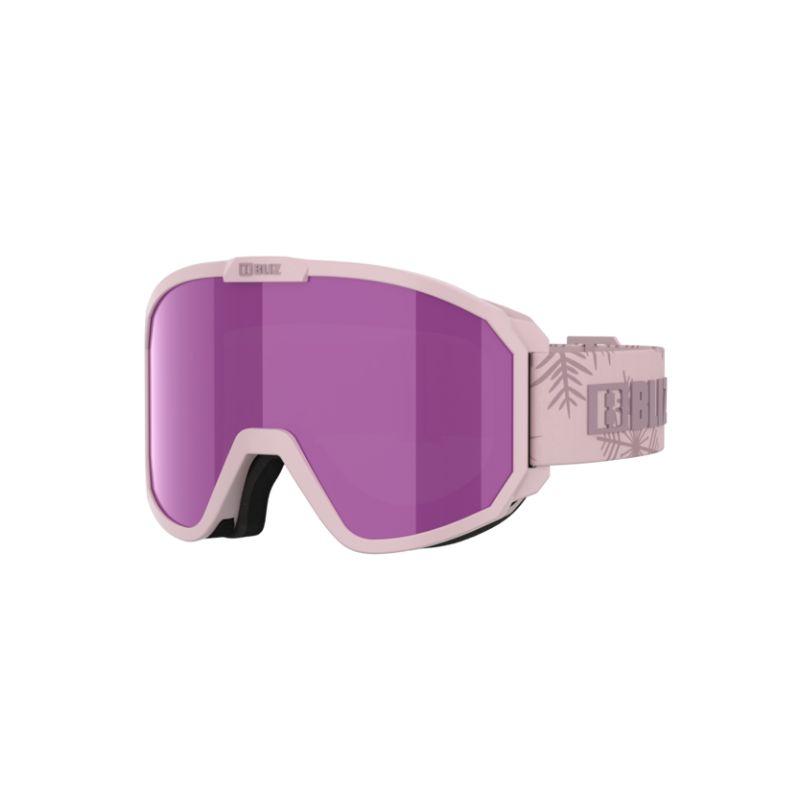 Kinderskimasker Bliz Rave JR (MATTE PINK W DARK PINK LOGO - BROWN PINK - CAT.3)