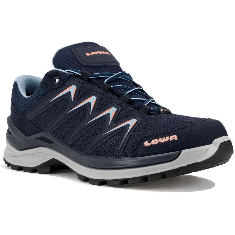 Chaussures Lowa Innox Pro Gore-Tex Low (Navy/Salmon) Femme