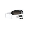 Skibrille Bliz Rave JR (MATT WHITE W BLACK LOGO - BROWN PINK - CAT.3) Kinder