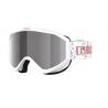 Masque de ski BLIZ Liner JR (WHITE-PINK LOGO - Pink&Silver Mirr - CAT.2) Enfant