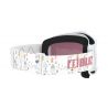 Kinderskimasker Bliz Liner JR (WIT-PINK LOGO - Roze&ampSilver Mirr - CAT.2)