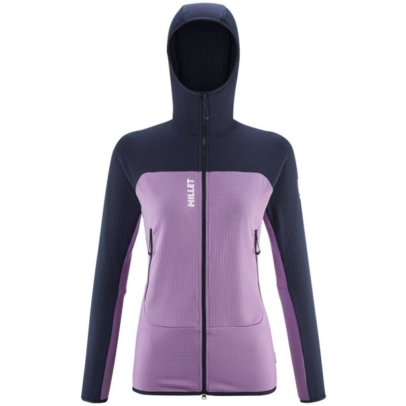Millet Fusion Grid H W Millet (VIBRANT VIOLET/SAPHIR) dames fleece