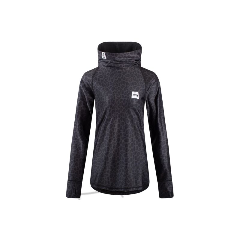 Teknisk topp til dame Eivy Icecold Top (Black leopard)