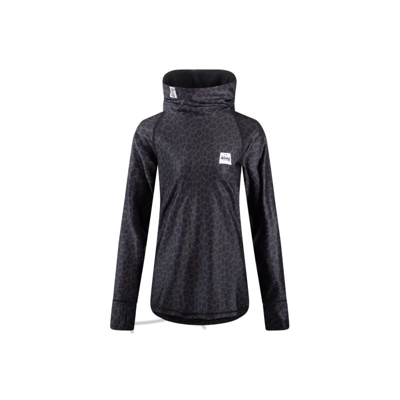 Technische top voor dames Eivy Icecold Top (Zwart luipaard)