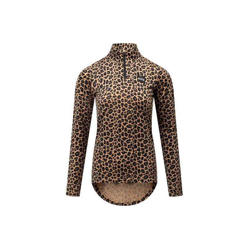 Top de lana merina Eivy Journey Wool Top (Leopard) Mujer