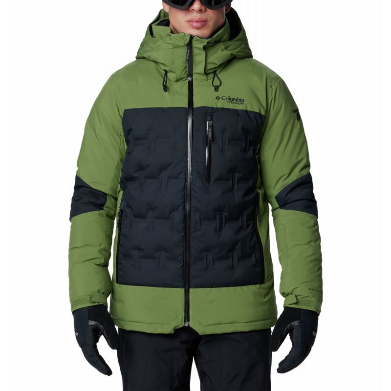 Heren ski jas Columbia M Wild Card IV (zwart, kantine)