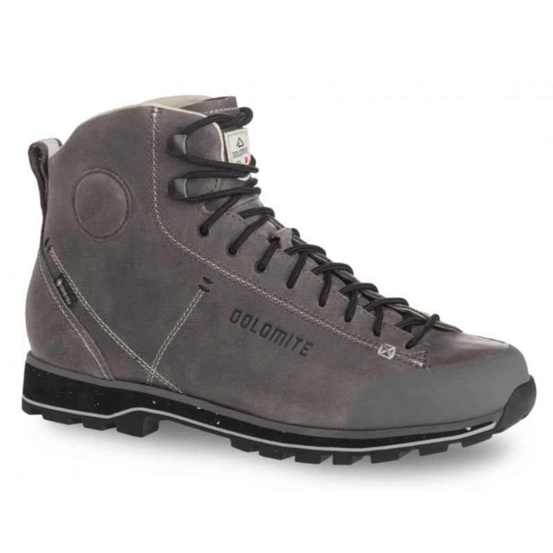 Zapatos Dolomite 54 High Fg Evo GTX (Gris Metalizado/Negro)