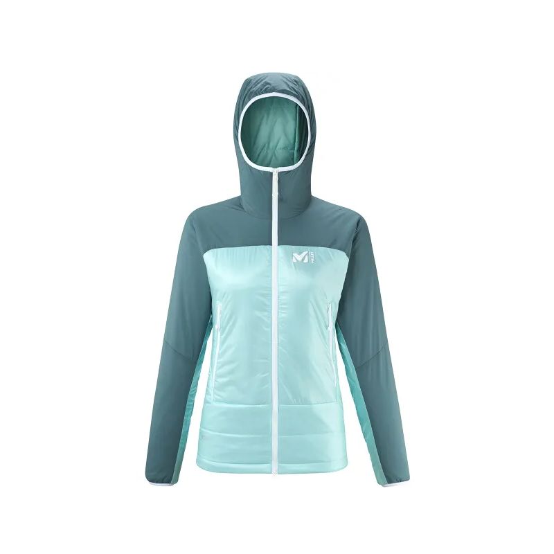 Doudoune de randonnée Millet FUSION AIRWARM HOODIE W (ARUBA/HYDRO) Femme
