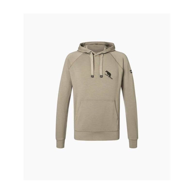 Sweatshirt SUPER.NATURAL M FAVOURITE FLEAR HOODIE (Fallen Rock/Black Ink) Homme