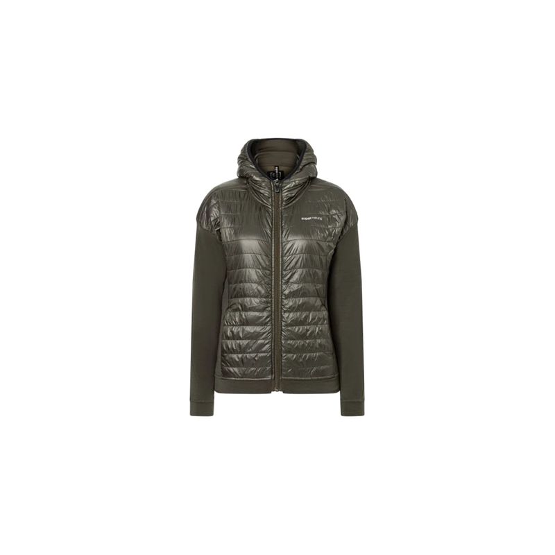 Chaqueta SUPER.NATURAL W WARM UP ALOOF JACKET (Black Ink) Mujer