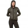 SUPER.NATURAL W WARM UP ALOOF JACKET Sort blæk ()