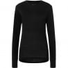 T-shirt SUPER.NATURAL W Tundra 175 LS (Jet black) femme