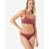Ropa interior de lana merina para mujer SUPER.NATURAL W TUNDRA175 THONG (Jet Black)