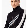 Intimo tecnico donna in lana merino SUPER.NATURAL W KRYSSEDE SKI ROLL NECK (Jet Black/Fresh White/Copper/Natural White)
