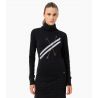 Intimo tecnico donna in lana merino SUPER.NATURAL W KRYSSEDE SKI ROLL NECK (Jet Black/Fresh White/Copper/Natural White)