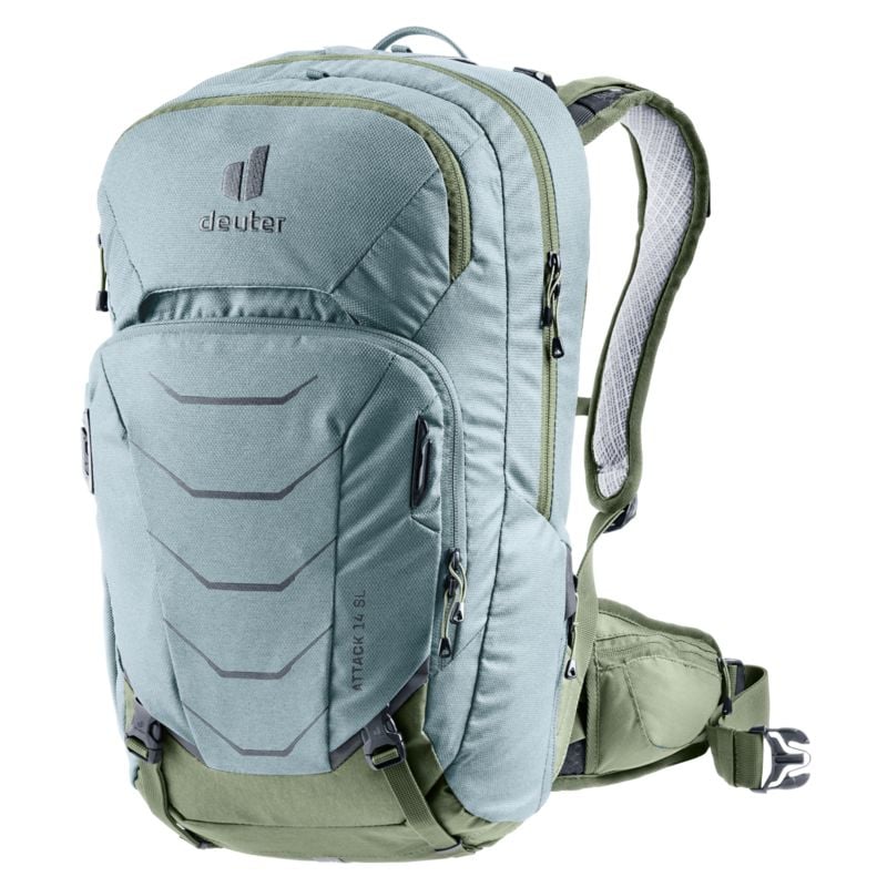 MTB-ryggsäck Deuter Attack 14 SL (Sage/Kaki)