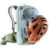 MTB-ryggsäck för damer Deuter Attack 14 SL (Sage/Khaki)