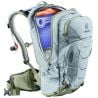 MTB-ryggsäck för damer Deuter Attack 14 SL (Sage/Khaki)
