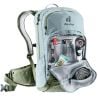 MTB-ryggsäck för damer Deuter Attack 14 SL (Sage/Khaki)