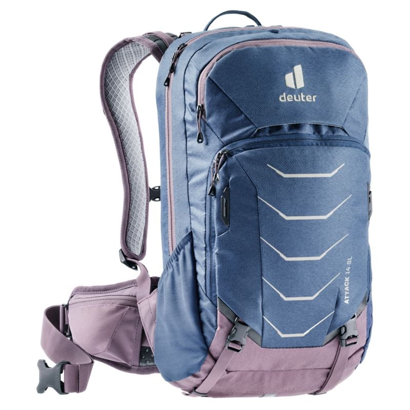 Zaino MTB da donna Deuter Attack 14 SL (Blue/Grape)