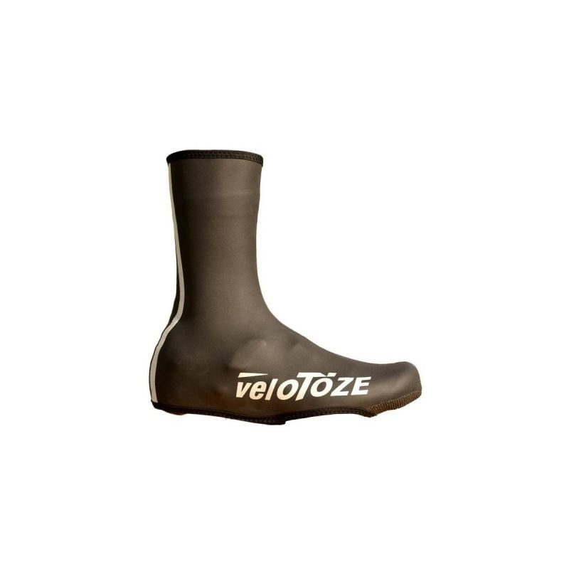 Skoovertrekk Velotoze HIGH NEOPRENE (svart/hvit)