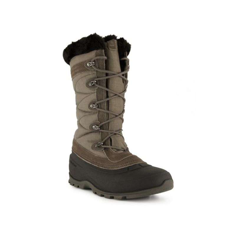 Bottes d'hiver imperméables Kamik Snovalley 4 (Fossile) Femme