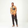 Polar fleece Picture ORAVIK 1/4 FLEECE (B Elk Print)