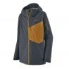 Toppturjakke Patagonia M's Snowdrifter Jkt (Smolder Blue w/Raptor Brown) Men's