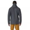 Patagonia M's Snowdrifter Jkt (Smolder Blue m/Raptor Brown)