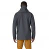 Patagonia M's Snowdrifter Jkt (Smolder Blue w/Raptor Brown)