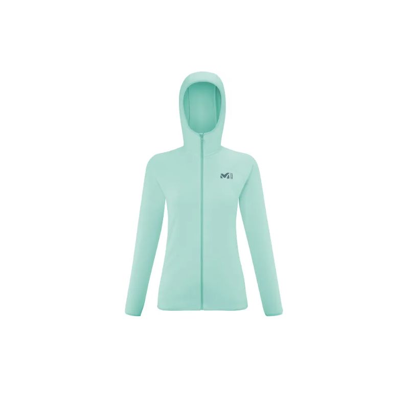 Dame Millet SENECA HOODIE W (ARUBA BLUE) fleecejakke