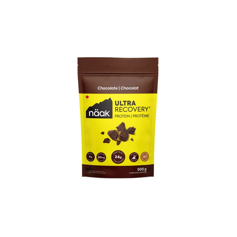 Energidrikk Naak Sjokoladeproteinpulver - Ultra Recovery (500 g)