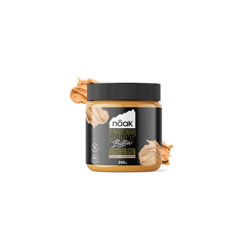 Pâte à tartiner protéinée NAAK Noix - Beurre de Noix Protéiné (340g)