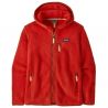 Forro polar de mujer Patagonia Retro Pile Hoody (rojo Mader)