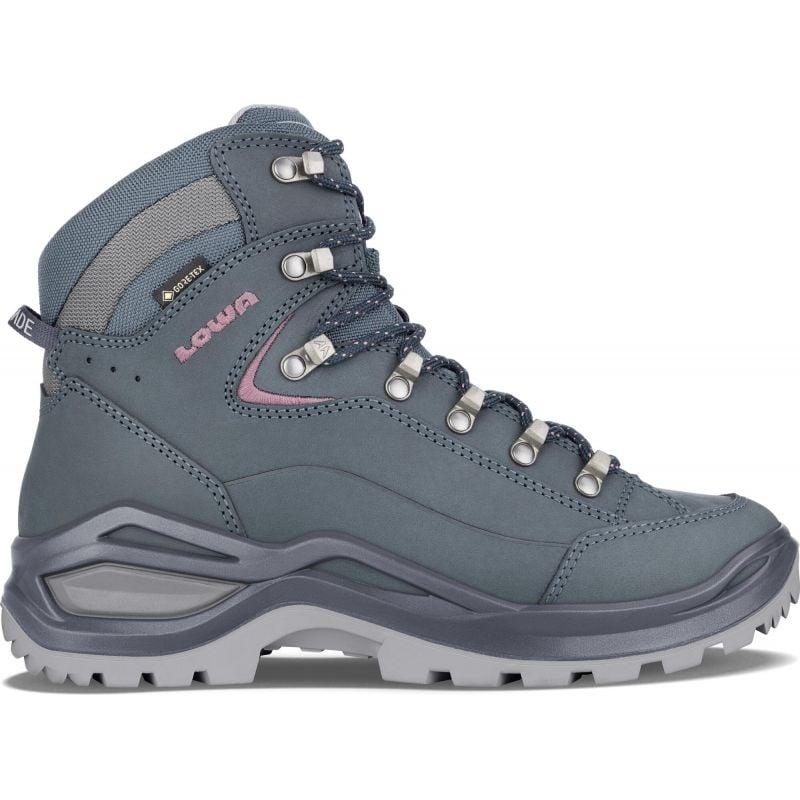 Scarpe da trekking da donna Lowa Renegade EVO GTX MID Ws (steelblue/old rose)