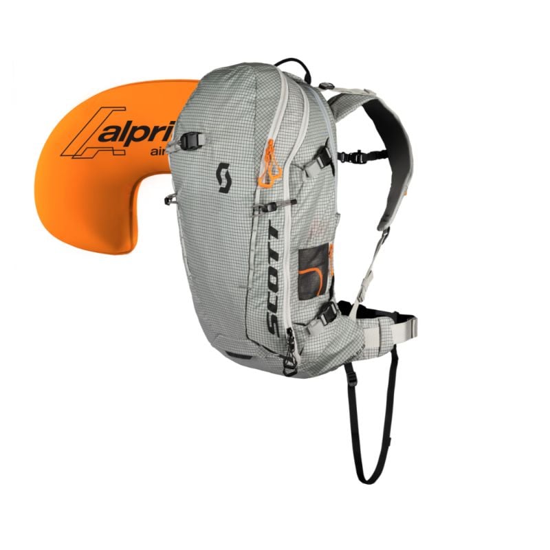 Airbag rygsæk Scott Pack Patrol E2 38 Kit light (lys grå/sort)