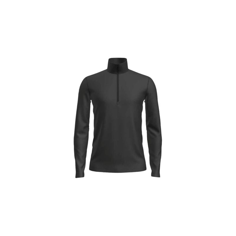 Technical top Icebreaker Merinos Core Heavyweight LS Half Z (BLACK) Men